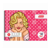 My Sketch Book A3 (25,50 & 20+20 Sheets) (Twin Wiro Bound) (White Cartridge 140 GSM) 29.7cm X 42cm